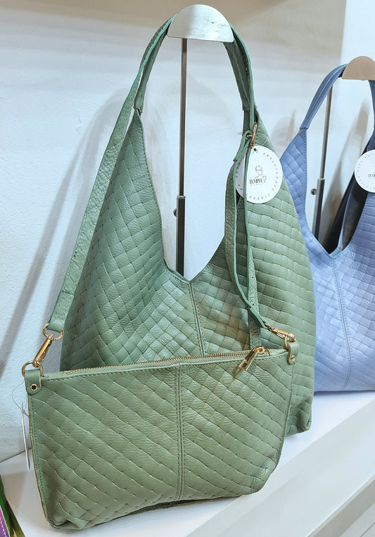 " LINDA SHOPPER CON POCHETTE "