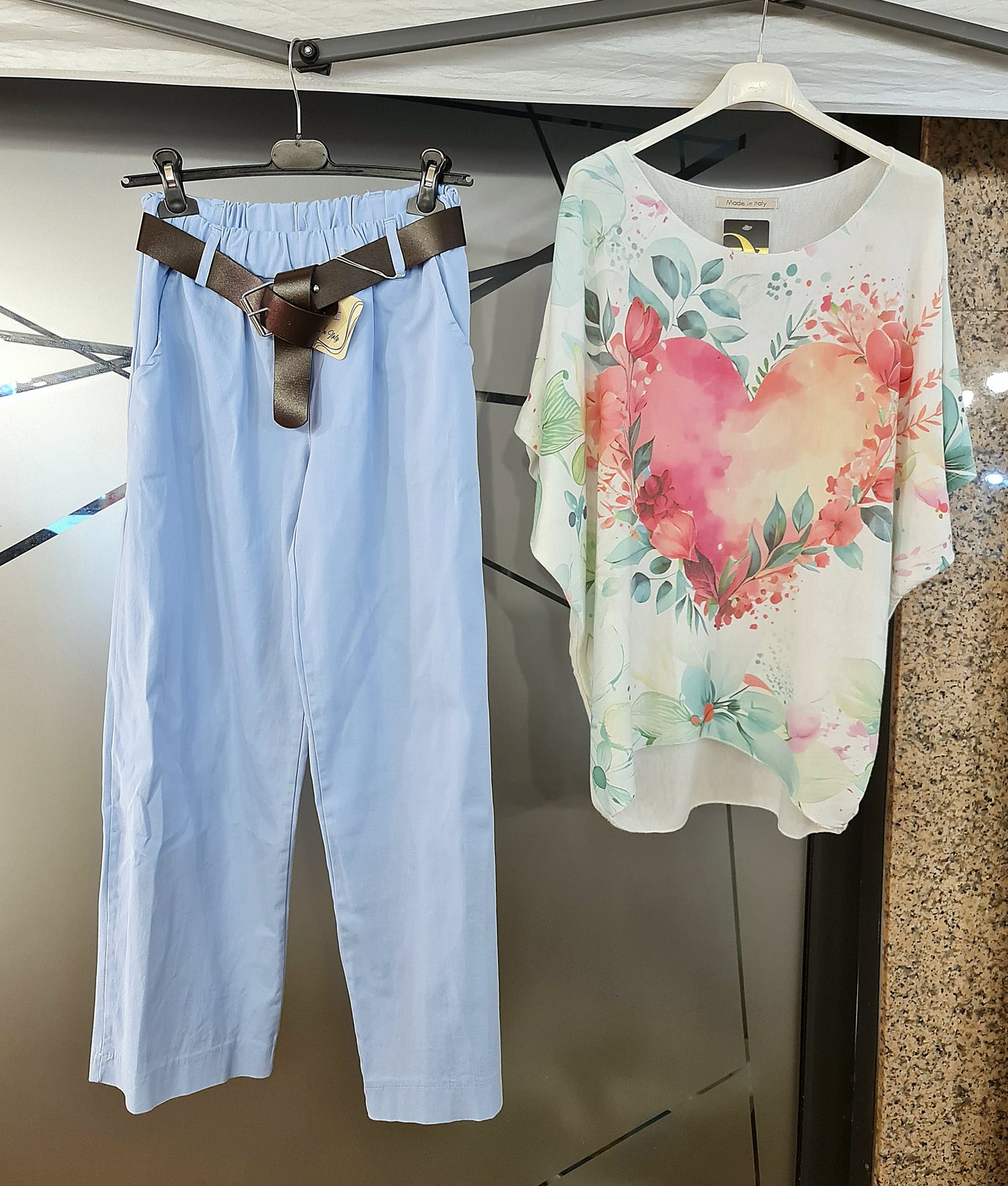 Pantalone a Gamba Larga
