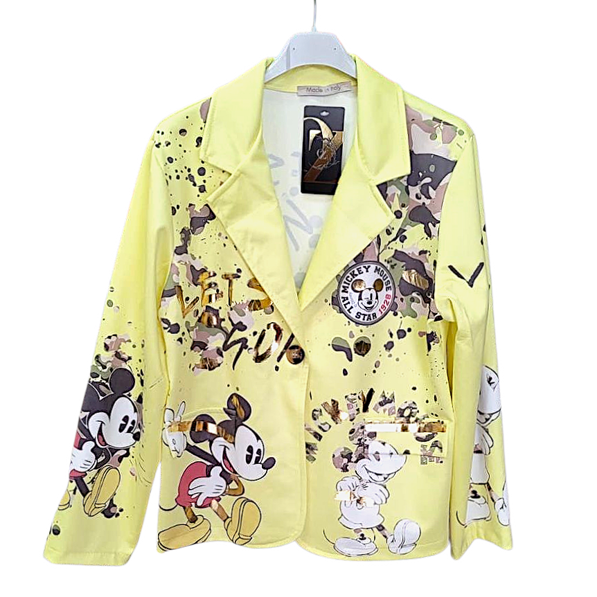 " BLAZER DISNEY CORTO "