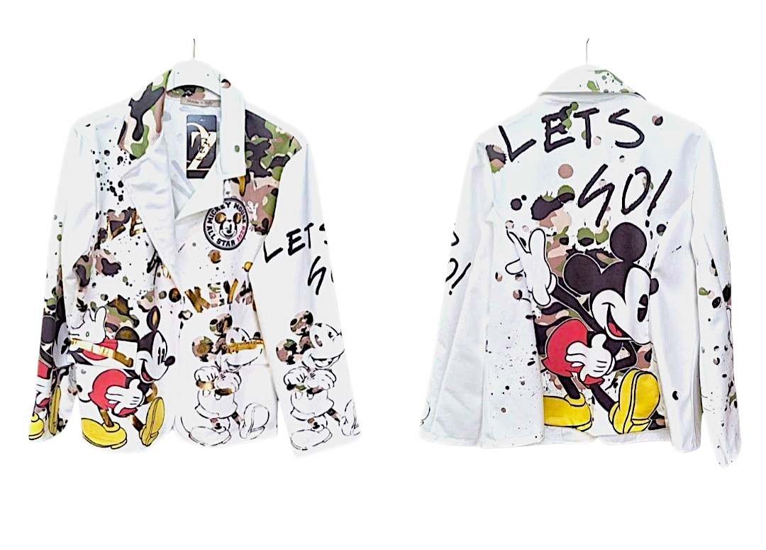 " BLAZER DISNEY CORTO "
