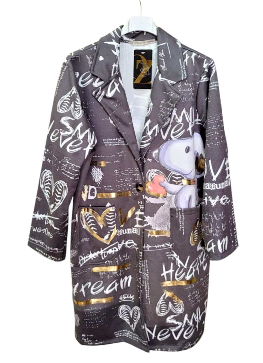 " BLAZER DISNEY LUNGHEZZA 3/4 "