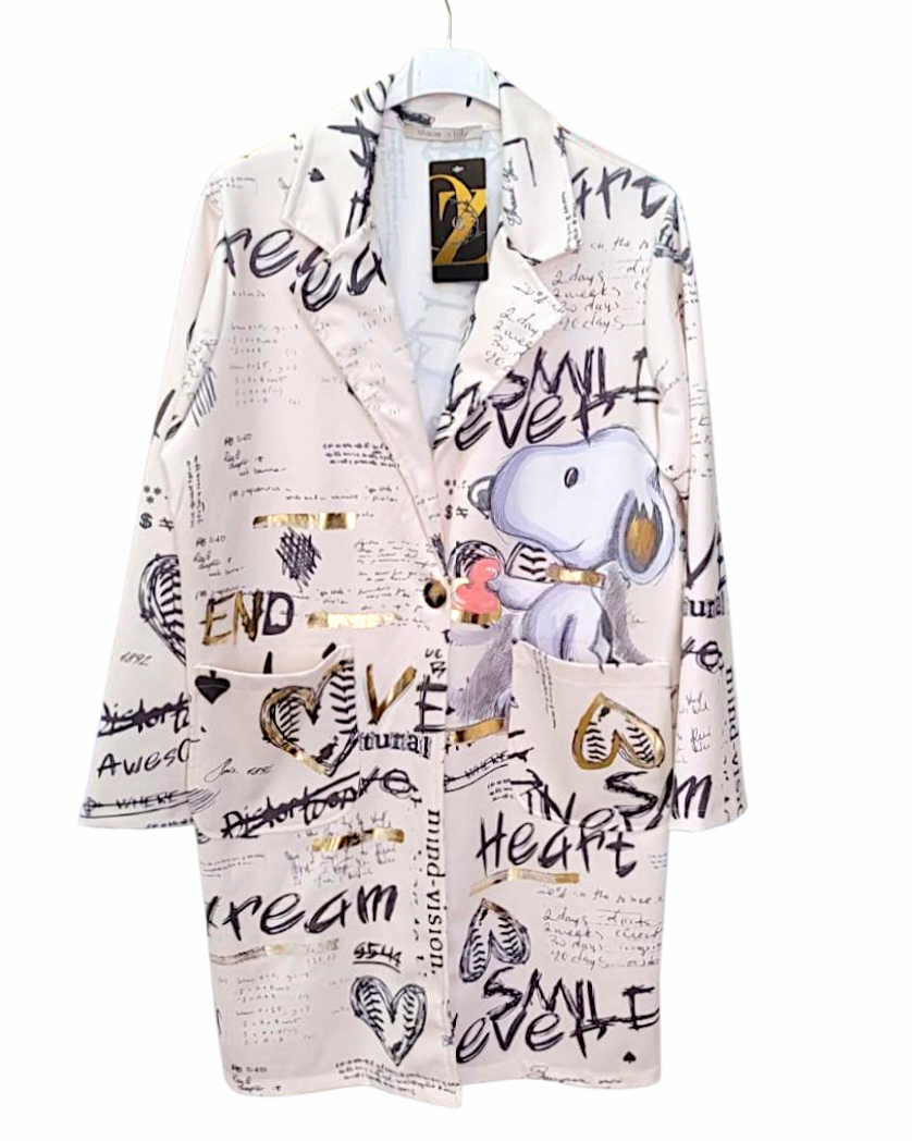 " BLAZER DISNEY LUNGHEZZA 3/4 "