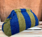 " MIA WINTER " Borsa Clutch Invernale a Righe in Tessuto Soft – Edizione Limitata