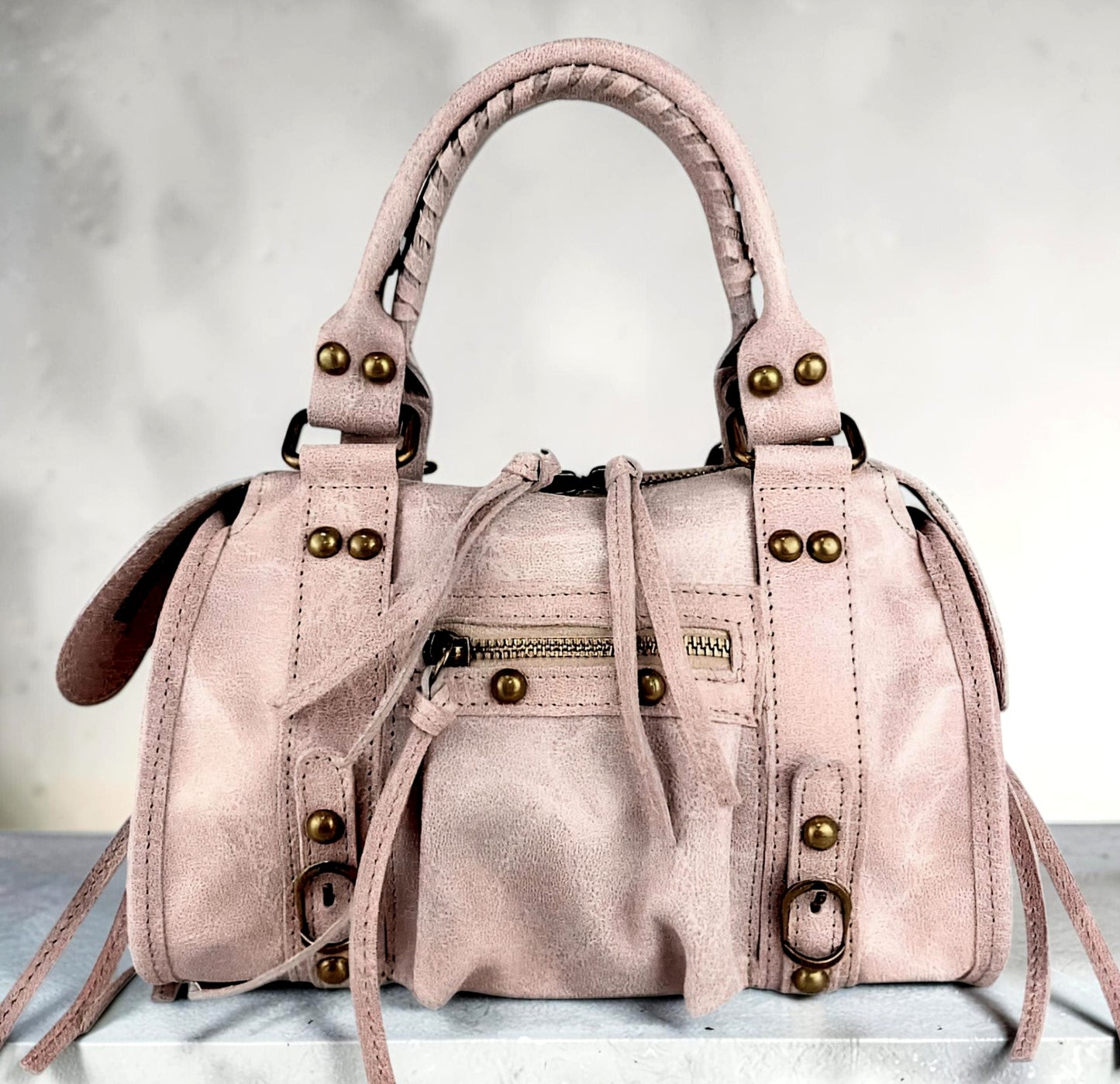 " RORY CANGIANTE Medio - Piccola " Borsa in Pelle Spazzolata Cangiante – Eccellenza Artigianale Fiorentina