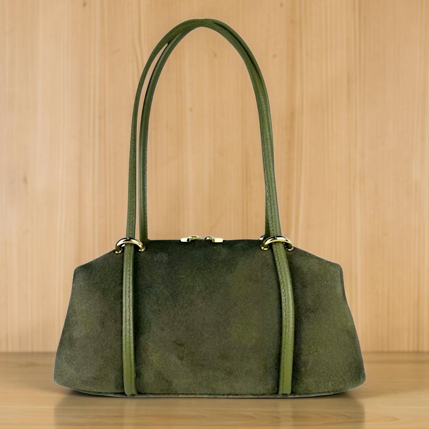 Borsa " Sofia " in Vera Pelle Suede e Dollaro – L'Eccellenza dell'Artigianato Fiorentino