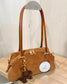 Borsa " Sofia " in Vera Pelle Suede e Dollaro – L'Eccellenza dell'Artigianato Fiorentino