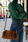 Borsa " Sofia " in Vera Pelle Suede e Dollaro – L'Eccellenza dell'Artigianato Fiorentino