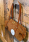 Borsa " Sofia " in Vera Pelle Suede e Dollaro – L'Eccellenza dell'Artigianato Fiorentino