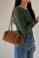 Borsa " Sofia " in Vera Pelle Suede e Dollaro – L'Eccellenza dell'Artigianato Fiorentino