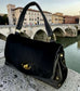Borsa "Tamara" in Vera Pelle e Cavallino a Pelo Raso  – Artigianato Fiorentino